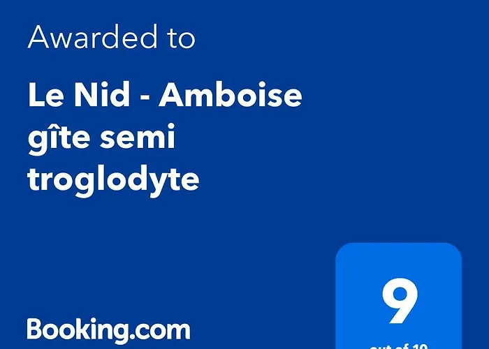 Le Nid - Amboise Gite Semi Troglodyte